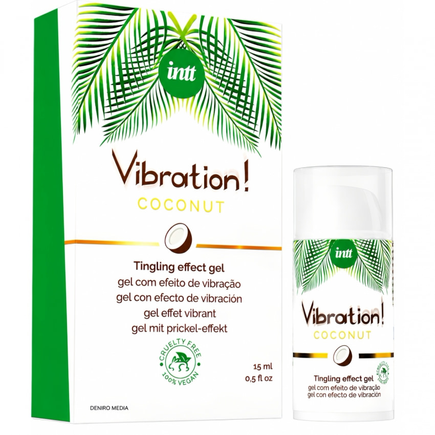 Gel Vegan Vibration Coconut Intt 15 ml Efect Pulsatoriu