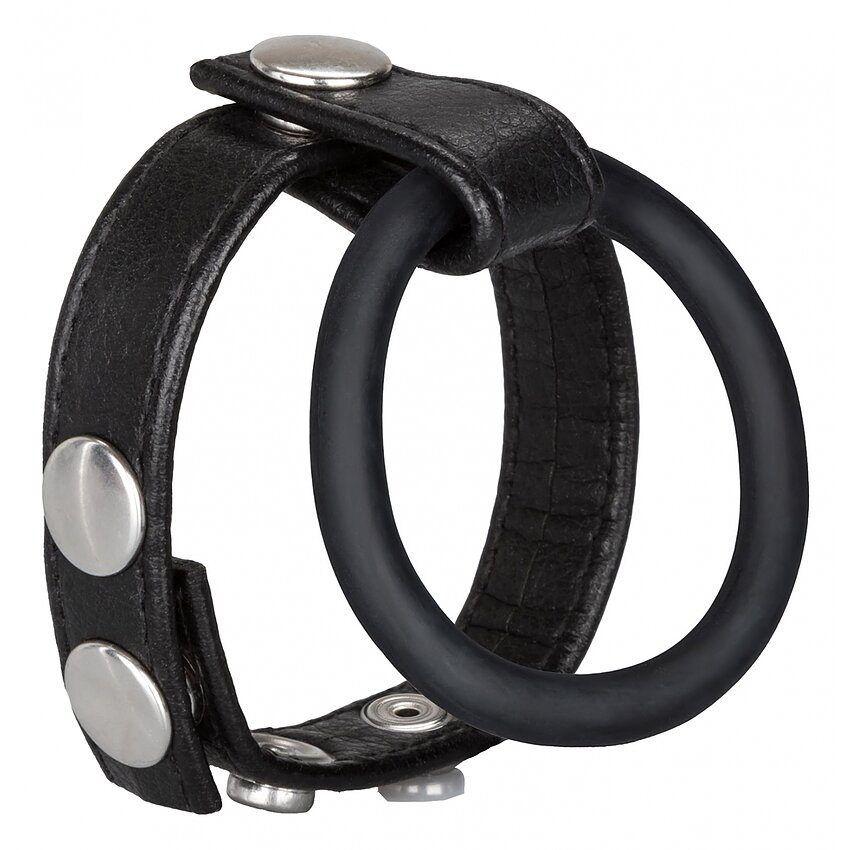 Inel Erecție Ball Spreader Negru