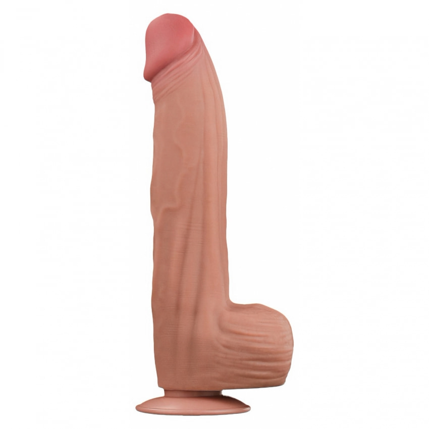 Lovetoy Realist TPE Dublu Strat 31 cm – Ventuză Puternică