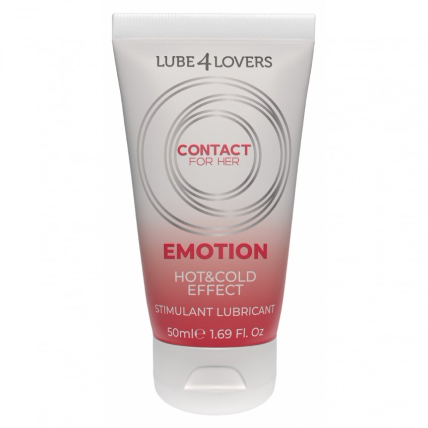 Lube4lovers Emotion Lubrifiant Apă 50 ml Efect Cald Rece