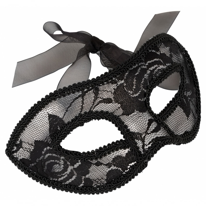 Mască Elegantă Cottelli Collection Negru