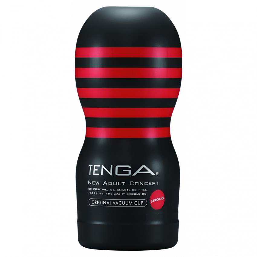 Masturbator Tenga Original Vacuum Cup Strong Negru