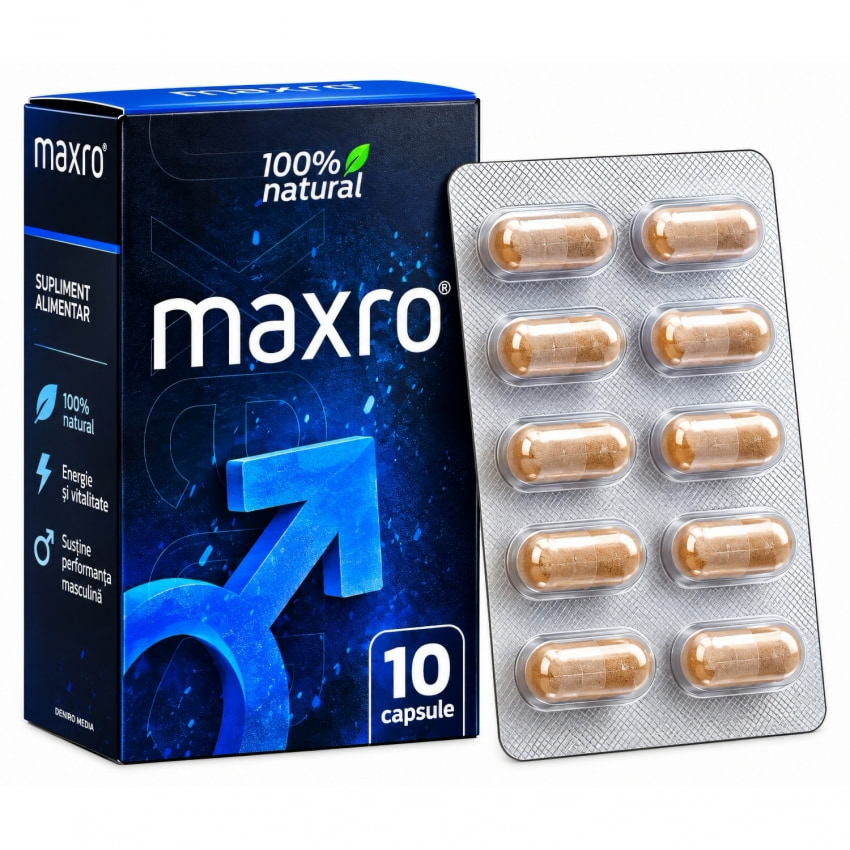Pastile Maxro Pentru Potență și Erecție 10buc