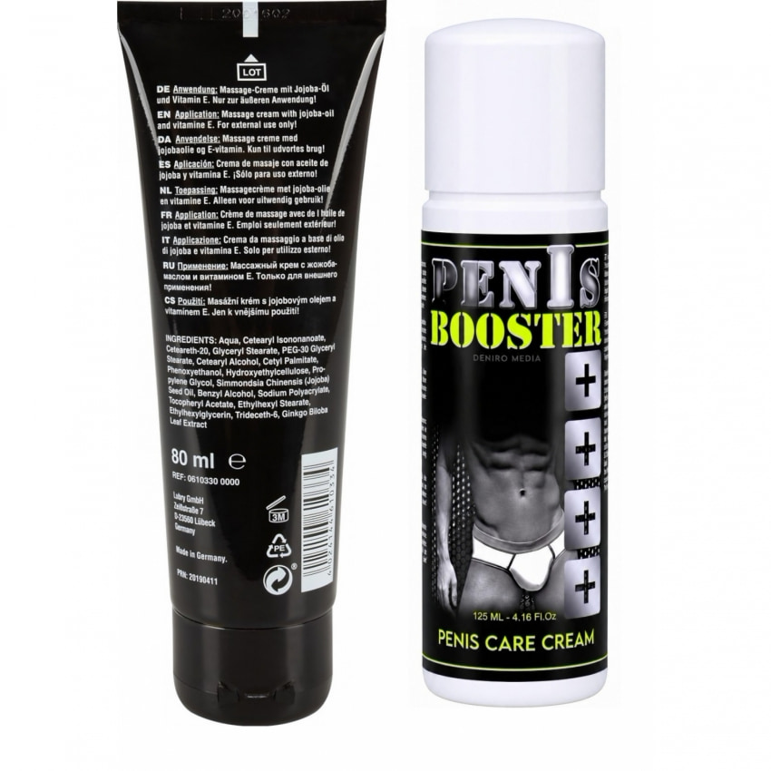 Pachet Cremă Erecție Penis XXL + Cremă Pentru Potență Penis Booster