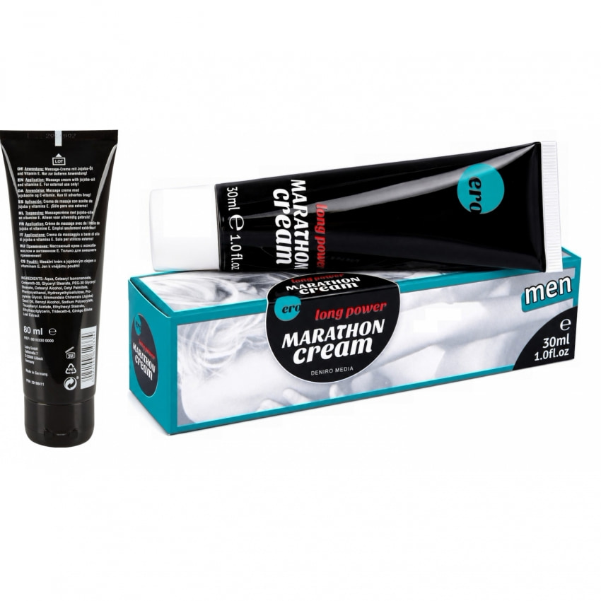 Pachet Cremă Erecție Penis XXL 80ml + Penis Marathon Long Power Creme 30ml