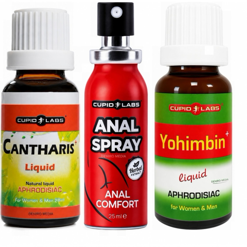 Pachet Trilogie Erotică: Relaxare, Putere, Pasiune