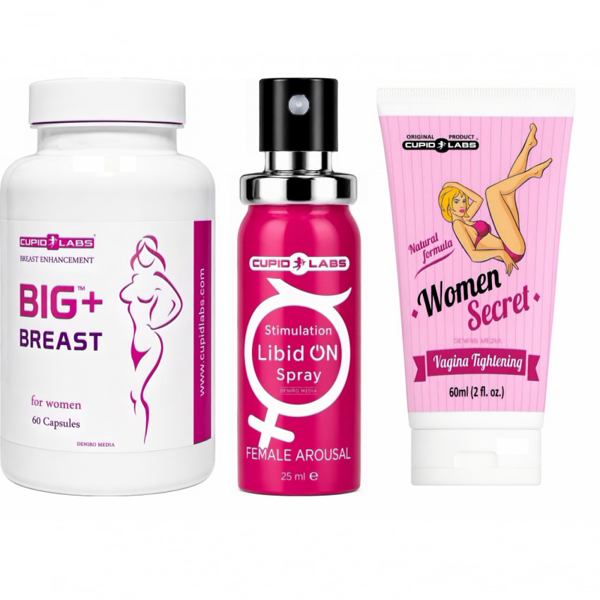 Set Seducător: Bust Mai Plin, Plăcere Intensă, Strângere