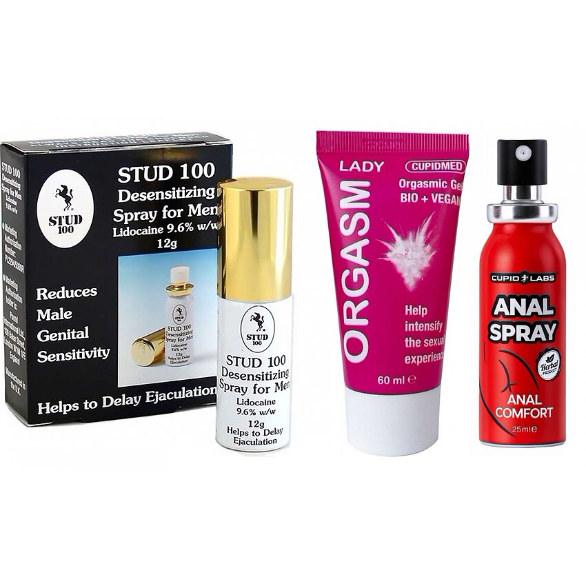 Pachet Plăcere Extinsă: Kit 3-în-1 Control Și Intensitate