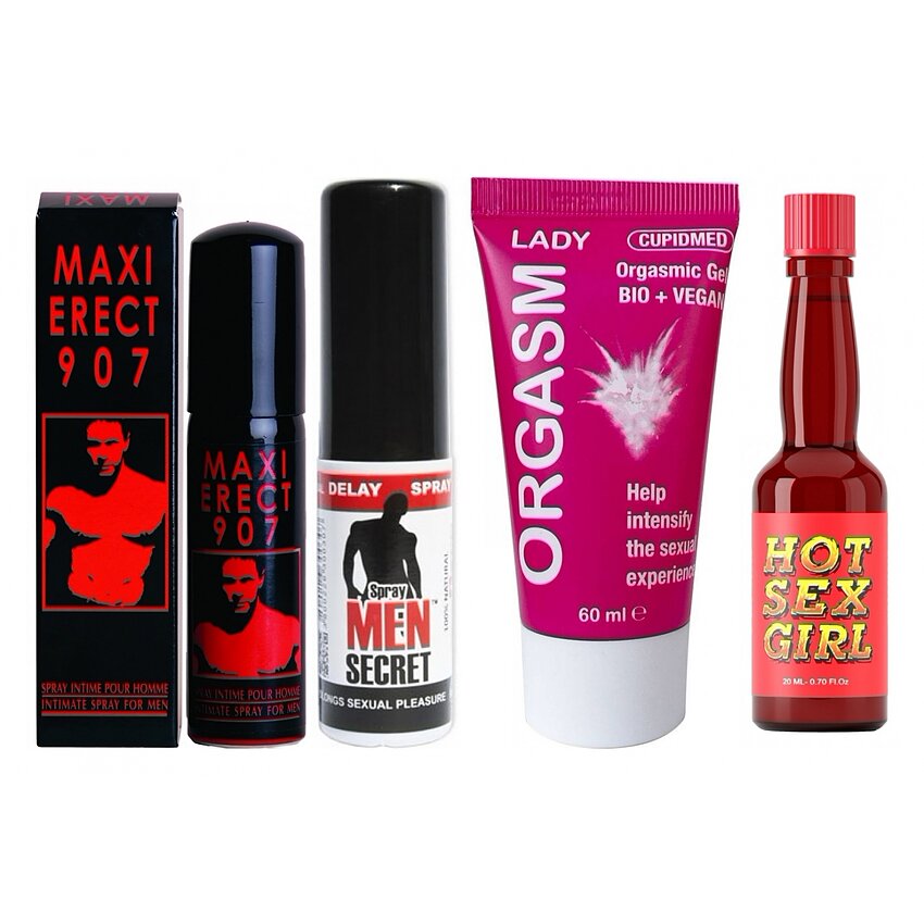 Kit Putere și Plăcere: Control, Intensitate, Erecție