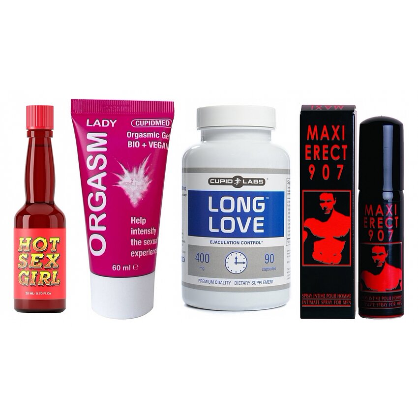 Set Pasiune Intensă — Control, Excitare, Rezistență