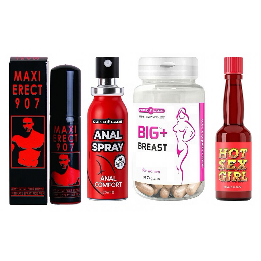 Pachet Seducție Totală: Mărire, Erecție și Plăcere
