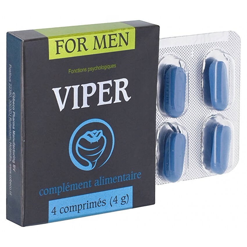 Pilule Putere Viper FR Activator Performanță 4buc