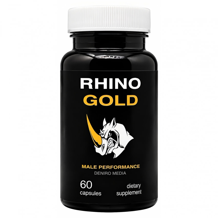 Pastile Rhino Gold Pentru Mărirea Penisului 60capsule