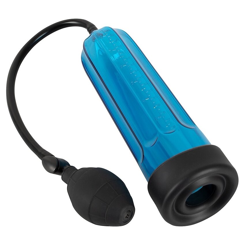 Pompă Penis Smile Cool Albastru