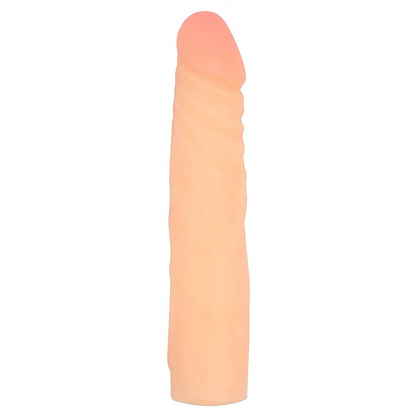 Dildo Realistic White Flexible Spine