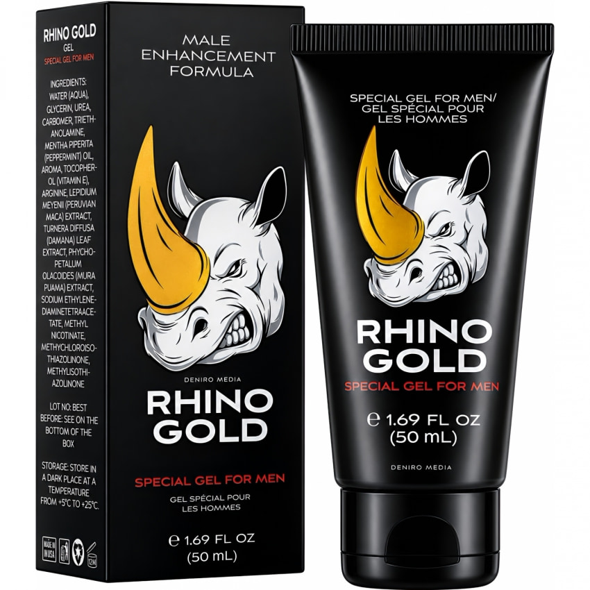 Rhino Gold Gel Mărire Penis 50ml
