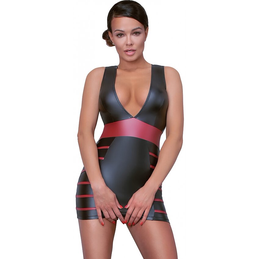 Rochie Cottelli Collection Party Up Negru XL