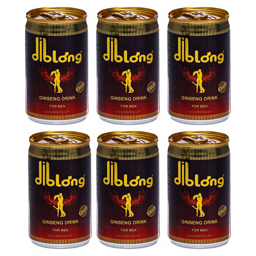 Set 6 x Băutură Energizantă Cu Ginseng Diblong 150ml