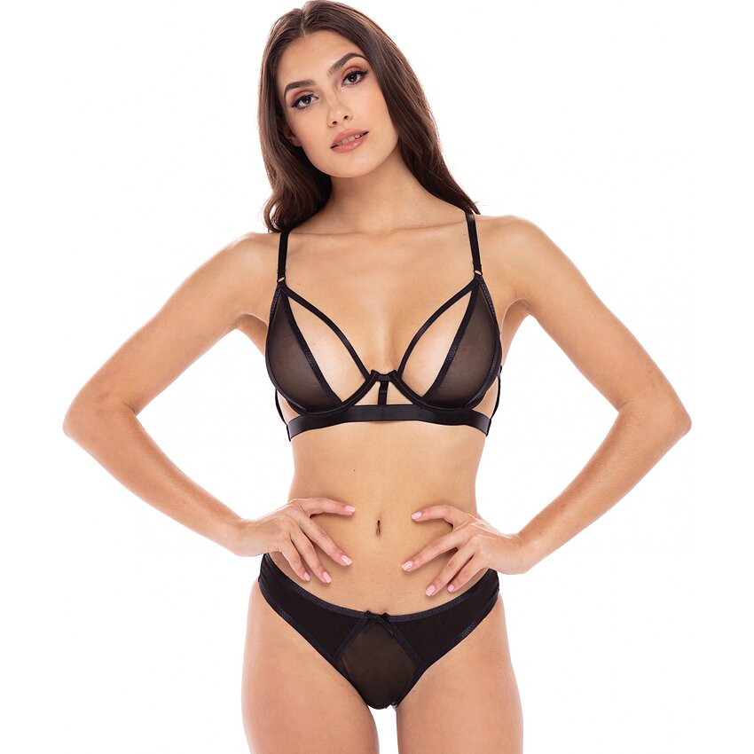 Set René Rofé New In Town Negru S-M