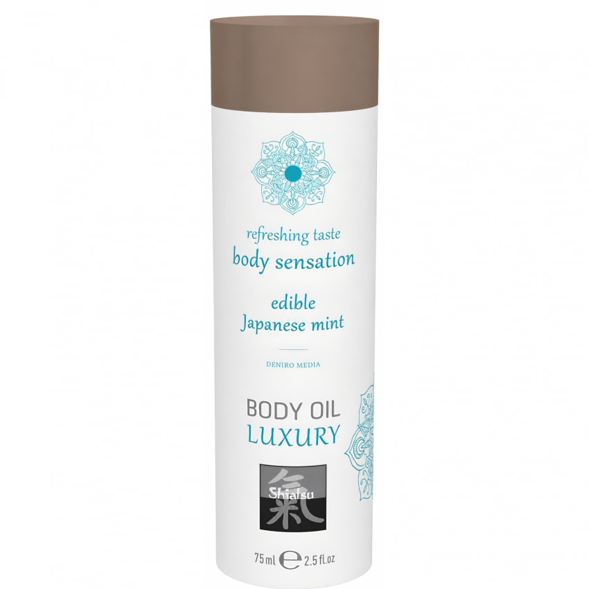 Shiatsu Luxury – Ulei Comestibil Menta Japoneză, 75 ml