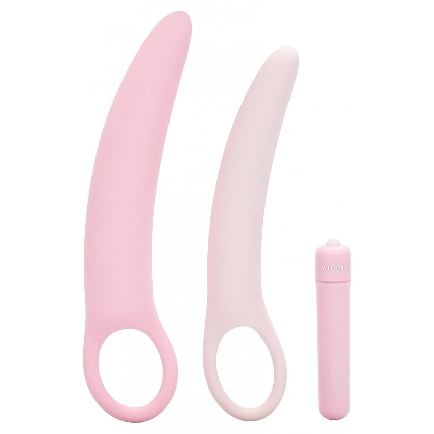 Set de 3 Dilatatoare Vibrante CalExotics Roz