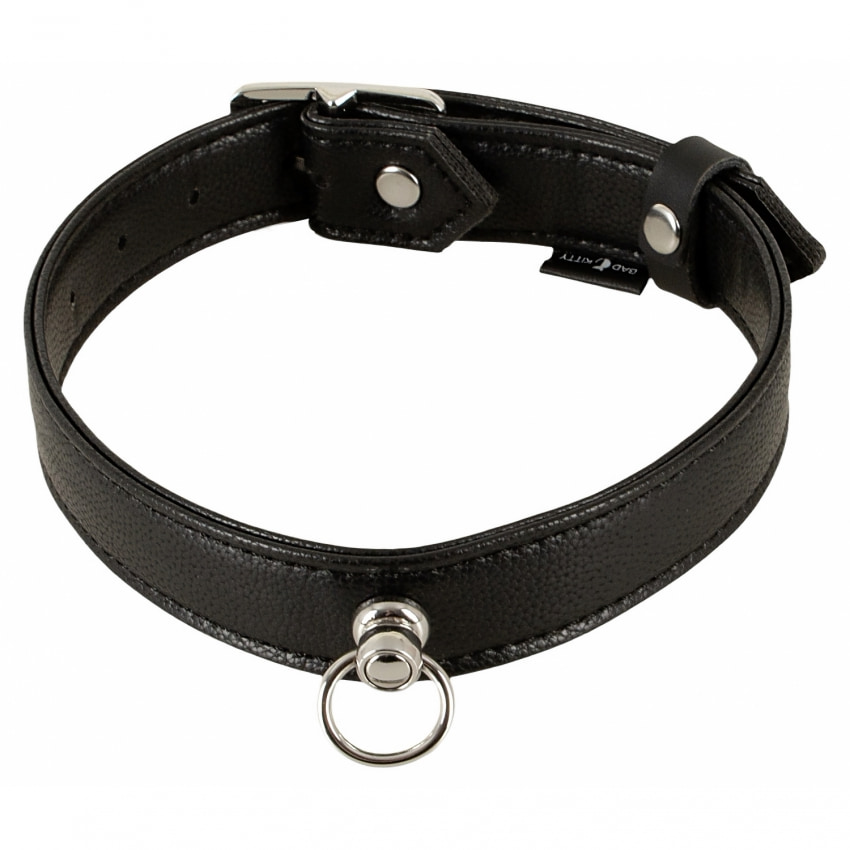 Zgardă Bondage Bad Kitty Negru